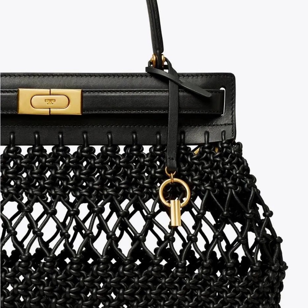 Tory Burch Lee Radziwill Knotted Leather Bag - Picture 6 of 15